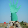 Monument de La Main verte à Erdeven