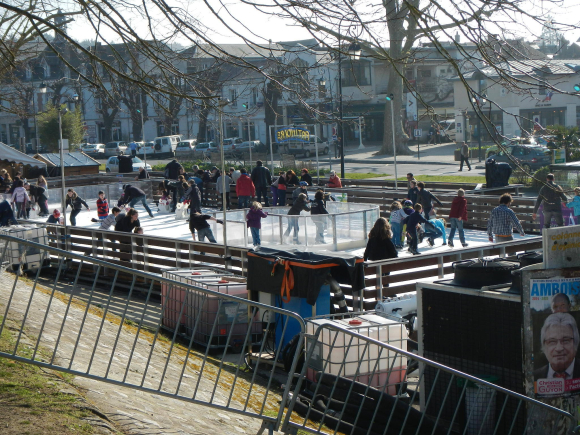 Patinage à Amboise
