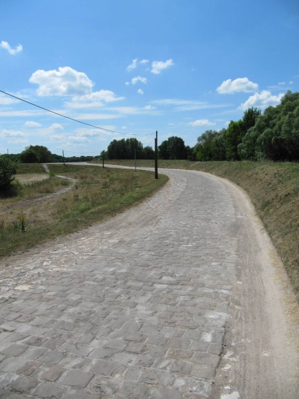 Route pavée