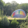 Montgolfière échouée