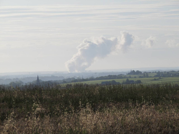 Vapeur d'eau centrale de Chinon