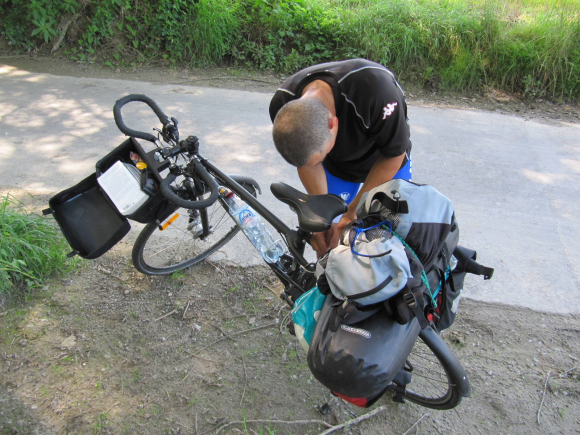 Quelques problèmes avec le frein arrière