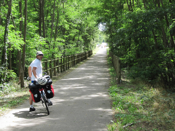Voie verte direction Bourbon-Lancy - Digoin