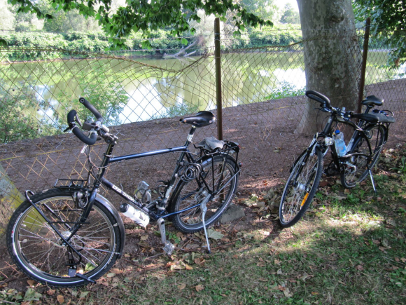 Vélos au camping de Digoin