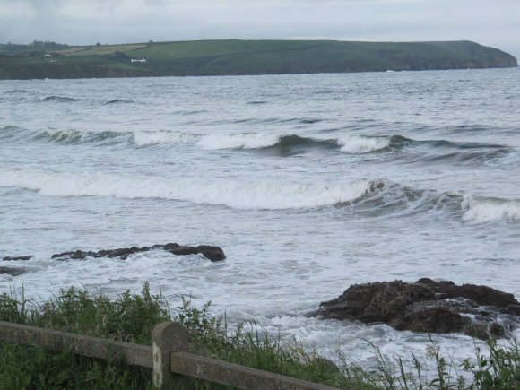 La mer est agitée aujourd'hui
