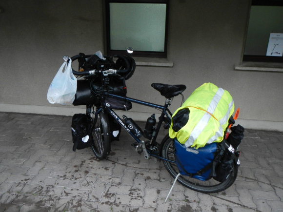 Prêt à repartir sous la flotte