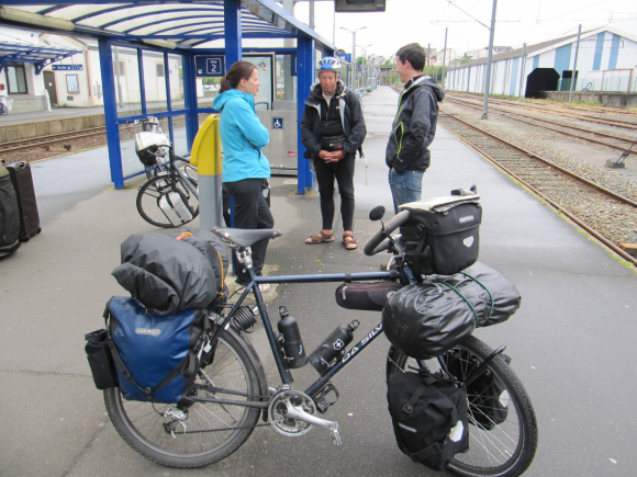 Albane, un cyclo FFCT et Charles
