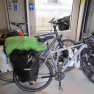 Vélos de Charles et Albane dans le TER