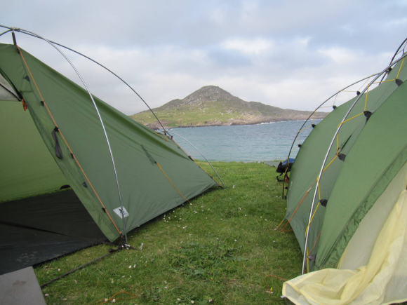 Vue sur la mer et la montagne!