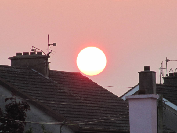 Coucher de soleil à Adare