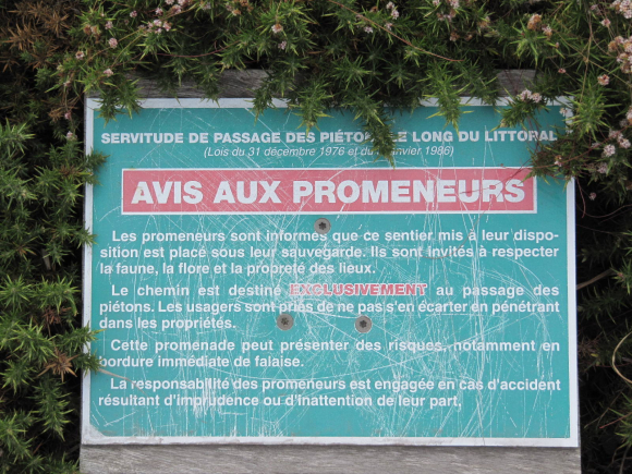Avis aux promeneurs