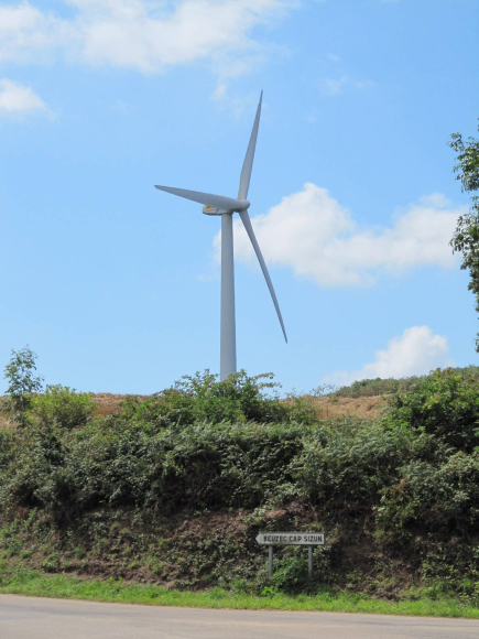 Éolienne, vers Beuzec-Cap-Sizun