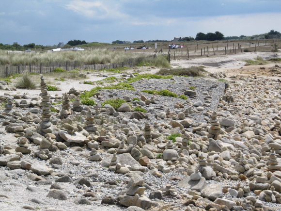 Amoncellements de pierres