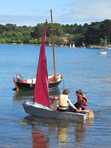 Enfants dans un optimiste