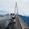 Bouchons sur le pont de Saint-Nazaire