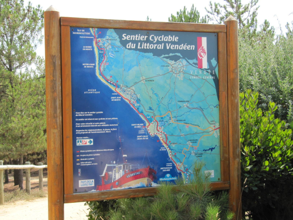 Sentier cyclable du littoral vendéen
