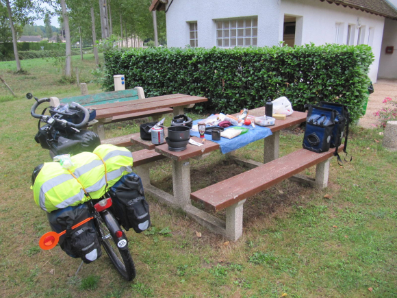 Petit déjeuner à La Trimouille