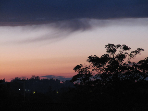 Coucher de soleil à Castres