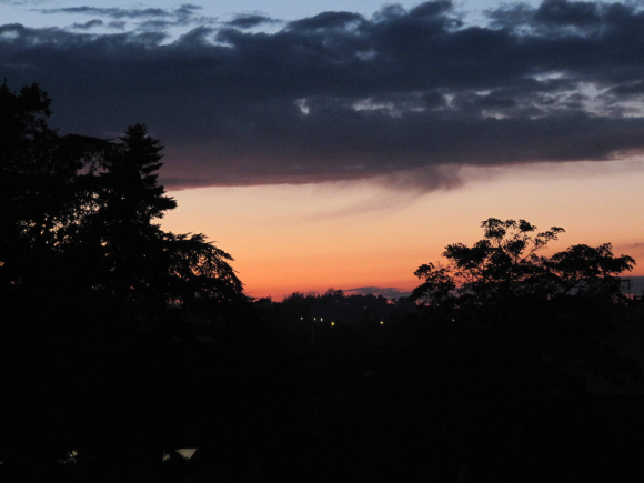 Coucher de soleil à Castres