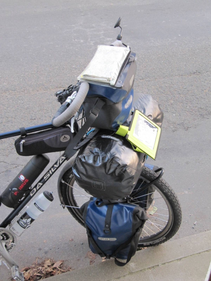 Chargeur solaire sur l'avant