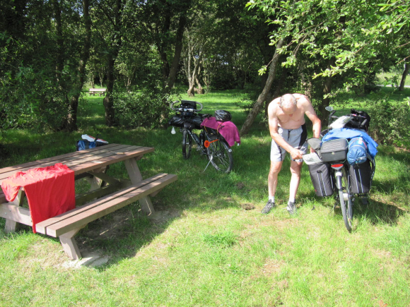 Déjeuner au lac d'Apremont