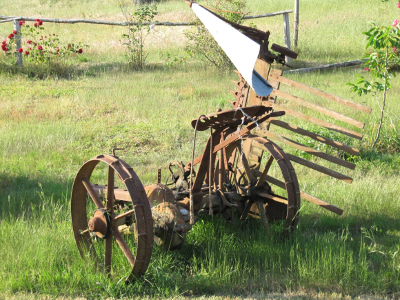 Anciennes machines agricoles