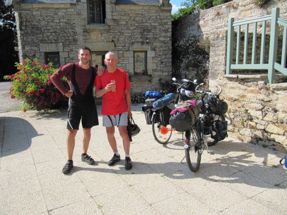 Dernière photo de famille pour la route