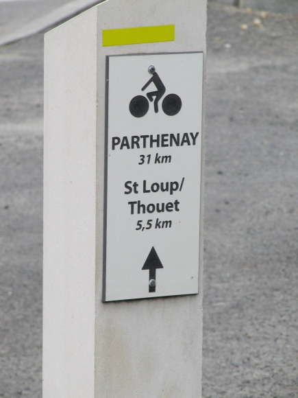 Route verte de St Loup