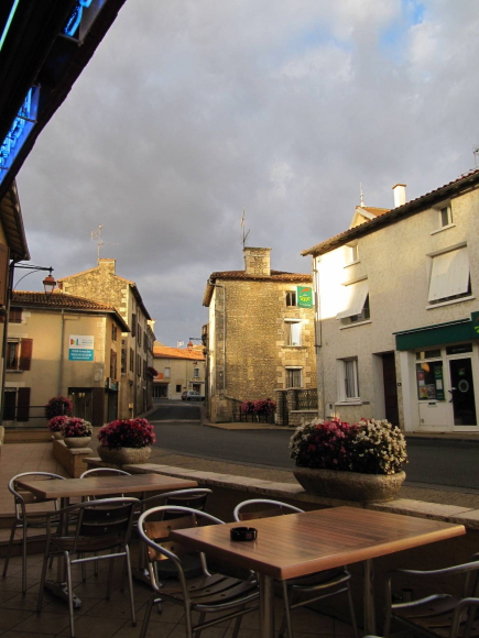 Fin de journée à Vouillé