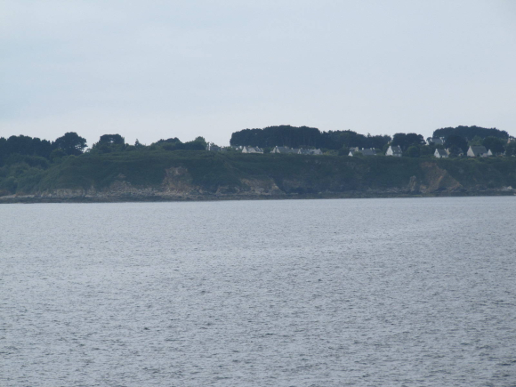 Île de Groix au loin