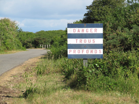 Plein de nids-de-poule!