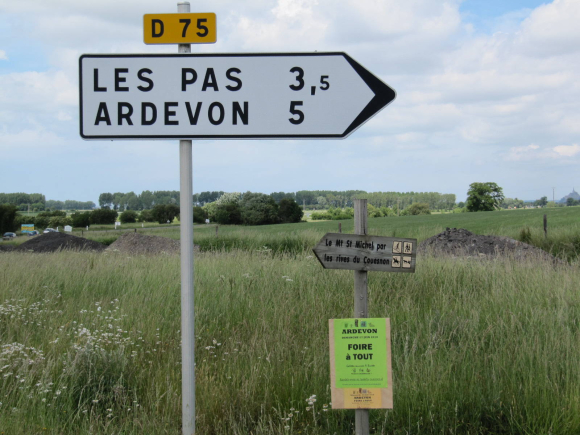Le Mont-Saint-Michel par les rives du Couesnon